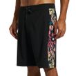 Boardshorts Masculino Hurley Flower 19,5 Preto-HYBM010355- -1-